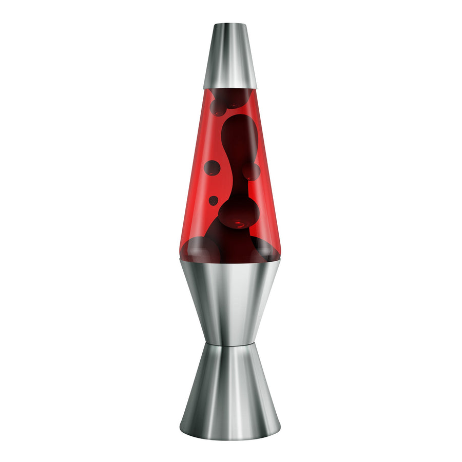14.5" LAVA LAMP CHROME PLATED CRIMSON Select 4-0030